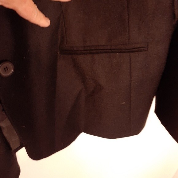 J. G. Hook black wool Blazer classic look 20p 20 p new nwot jacket career top - Picture 4 of 7